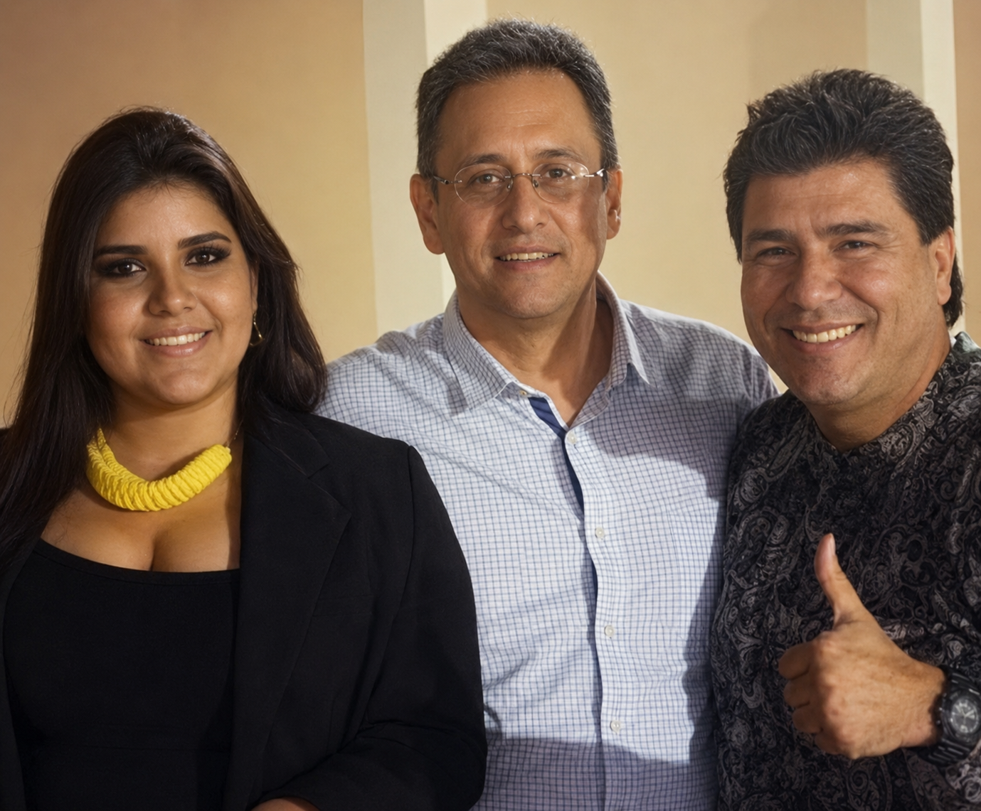 Alejandro con recuperados